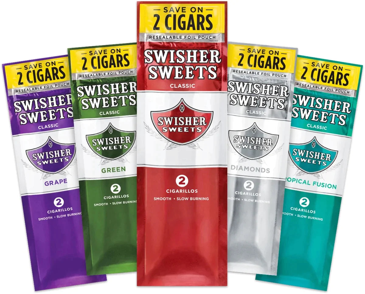 Swisher Sweets Cigarillos Classic Sweets 2pk